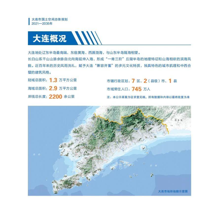 《大连市国土空间总体规划（2021-2035年）》草案公示(图4)